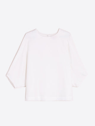 VILAGALLO BETTY SHIRT BLANCA SEDA ALGODON