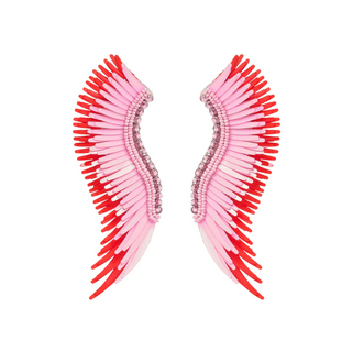 Madeline Earrings - Pink/Red