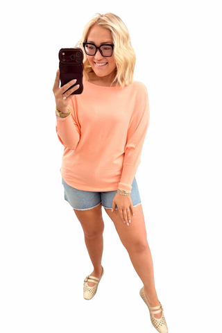 RYU Thin Top in Summer Peach