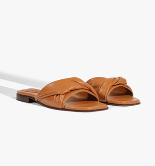 SCHUTZ LORI FLATS CUOIO BROWN