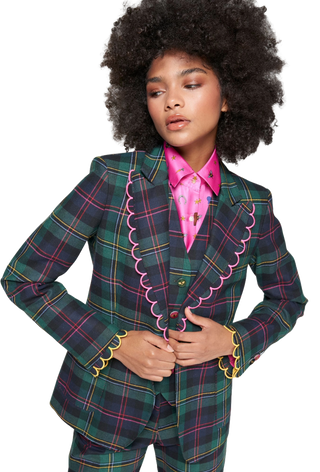 Hillary Jacket in Tartan