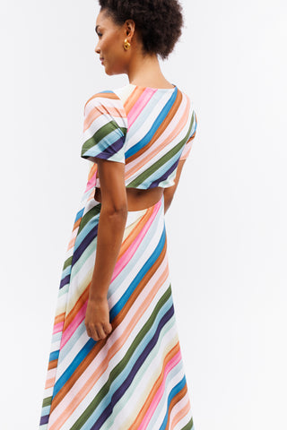 SMITH & QUINN CELINE DRESS GOGO STRIPE