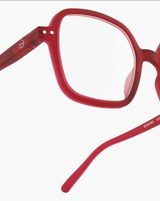 Reading Office Glasses in Cherry Red
