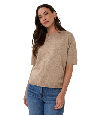 Esqualo Sweater, Taupe