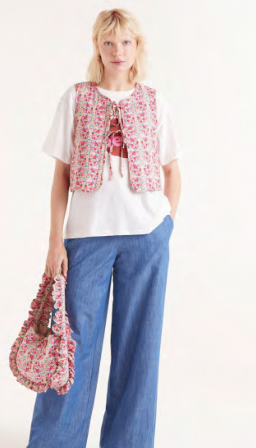 COMPANIA FANTASTICA SUGAR VEST FLORAL
