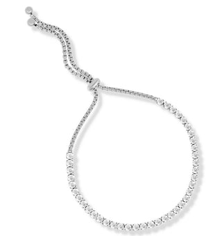 ELLIE VAIL JODIE TENNIS BRACELET, SILVER