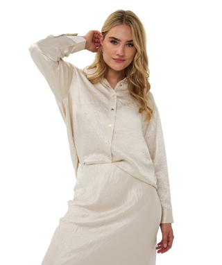 Esqualo Blouse, Pearl