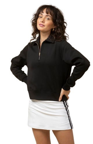 Smith & Quinn Chase 1/4 Zip, Black