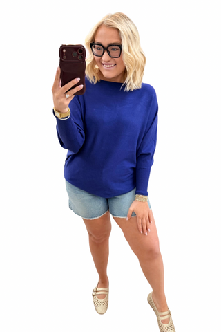 RYU Thin Top in Navy