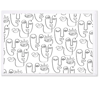 Two faced Small Tray