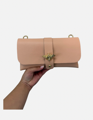 Bee Clutch- Light Pink
