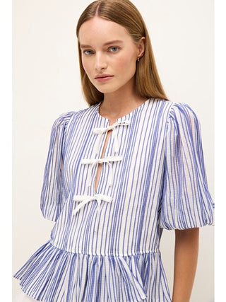 MARIE OLIVER ESTELLA TOP DAZZLING STRIPE