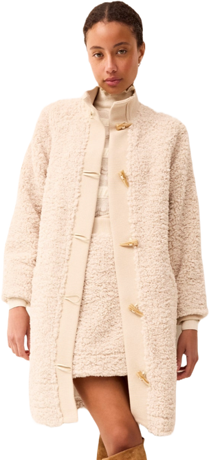 Angelica Coat in Caribou