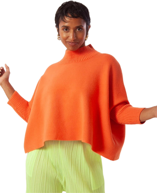 Aja Sweater in Peach Bellini