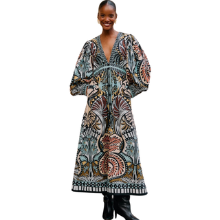 Balamana Multicolor Maxi Dress