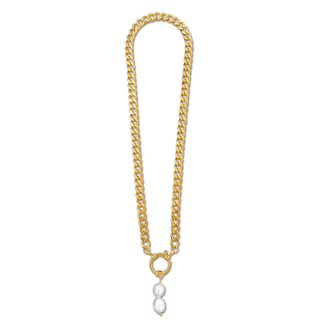 CASSIDY CHUNKY PEARL NECKLACE