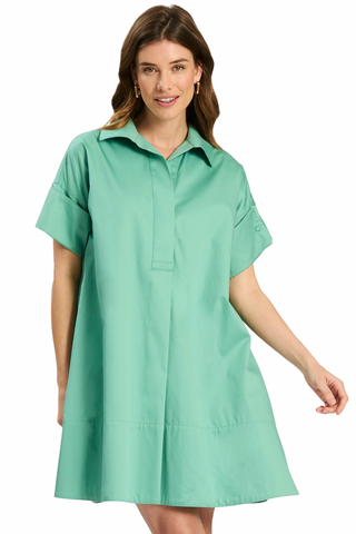 Addie Cotton Short Shirtdress