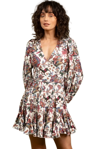 Smith & Quinn Sterling Stretch Wrap Dress, Woodland Flora