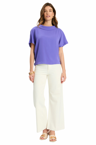 Mary Topper in Purple