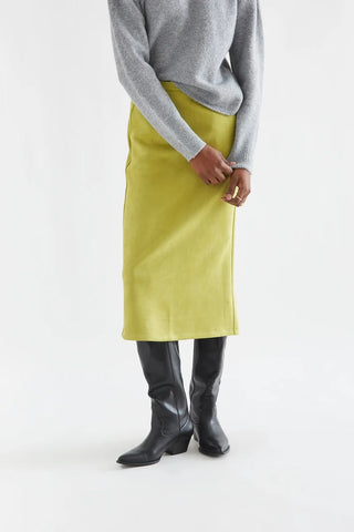 Compania Fantastica Midi Skirt, Lime Green