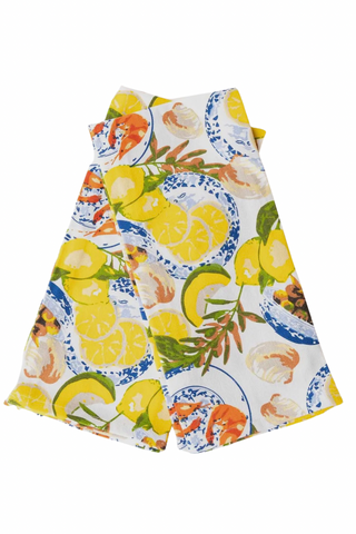 Lemon Santorini Kitchen Towel Set