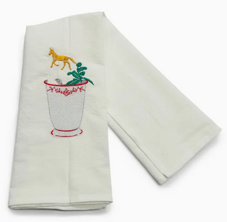 Tea Towel - Mint Julep Derby Day