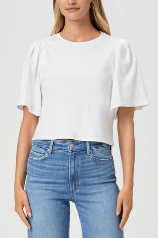 PAIGE SIGRID TEE WHITE