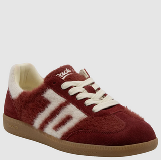 Back 70 Mohair Wine Butter Sneaker