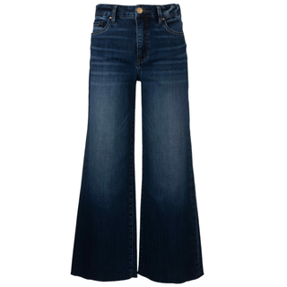 MEG HIGH RISE FAB AB WIDE LEG RAW