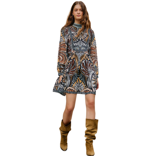 Balamana Multicolor Mini Dress