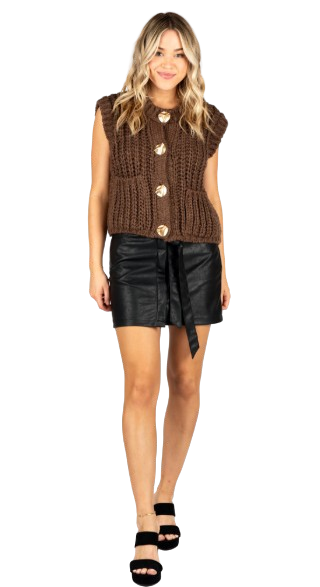 Sincerely Ours Chloe Sweater, Brown