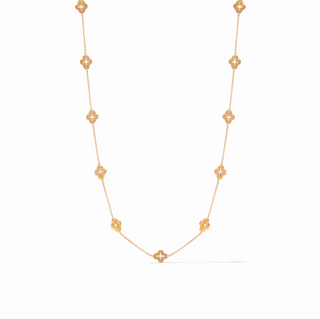 Julie Vos Demi Delicate Station Necklace, Gold