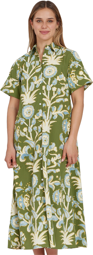 Gibbons Dress in Oasis Grove
