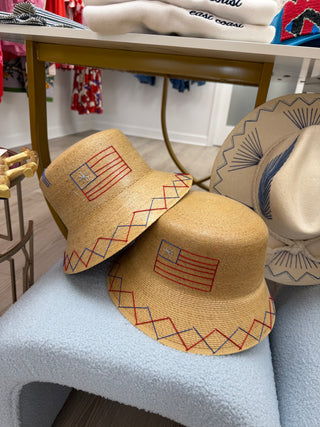 American Flag Bucket Hat