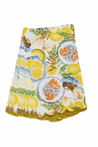 Lemon Santorini Paper Guest Towel Packs