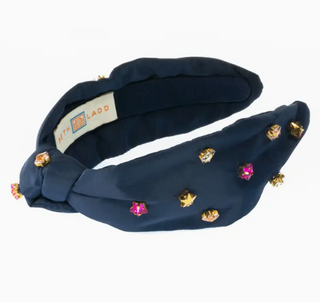 Navy Star Headband