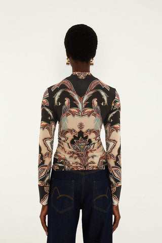 Tapestry Dream Beige Blouse