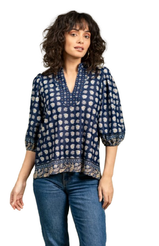Smith & Quinn Eliza Top, Flora Paisley Multi