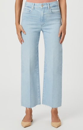 PAIGE ANESSA 31" W/RAW HEM SUKI DISTRESSED