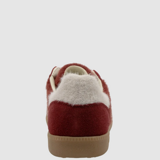 Back 70 Mohair Wine Butter Sneaker