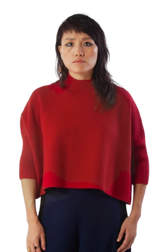 KERISMA AJA SWEATER SCARLET