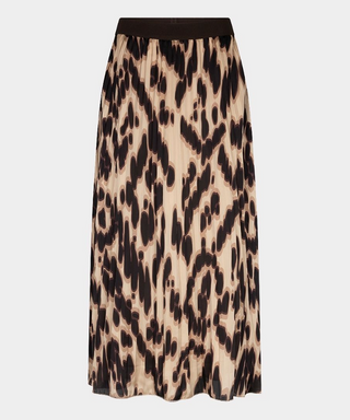 Esqualo Soft Embrace Pleated Skirt, Print