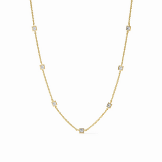 Julie Vos Jolie Delicate Station Necklace, Gold