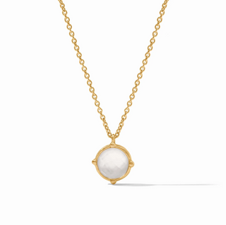 Julie Vos Honeybee Solitaire Necklace, Gold