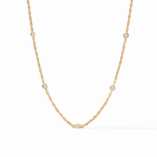 Julie Vos Celeste Delicate Station Necklace , Gold