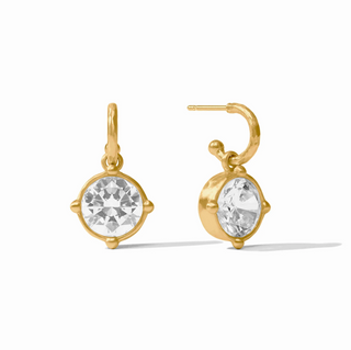 Julie Vos Honeybee Hoop & Charm Earring
