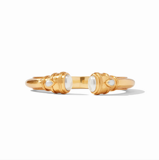 Julie Vos Cannes Demi Cuff, Pearl/Gold