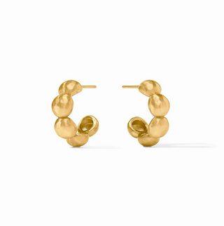 Julie Vos Solara Nova Hoop Small, Gold