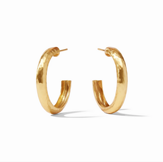 Julie Vos Havana Hoop Medium, Gold