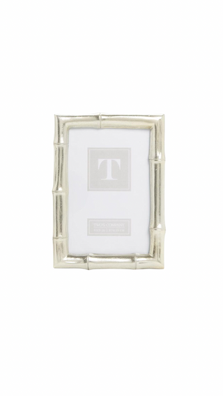 4x6 Silver Bamboo Frame